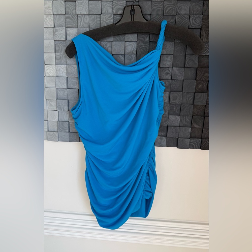 Helmut Lang Twisted Strap Shoulder Top